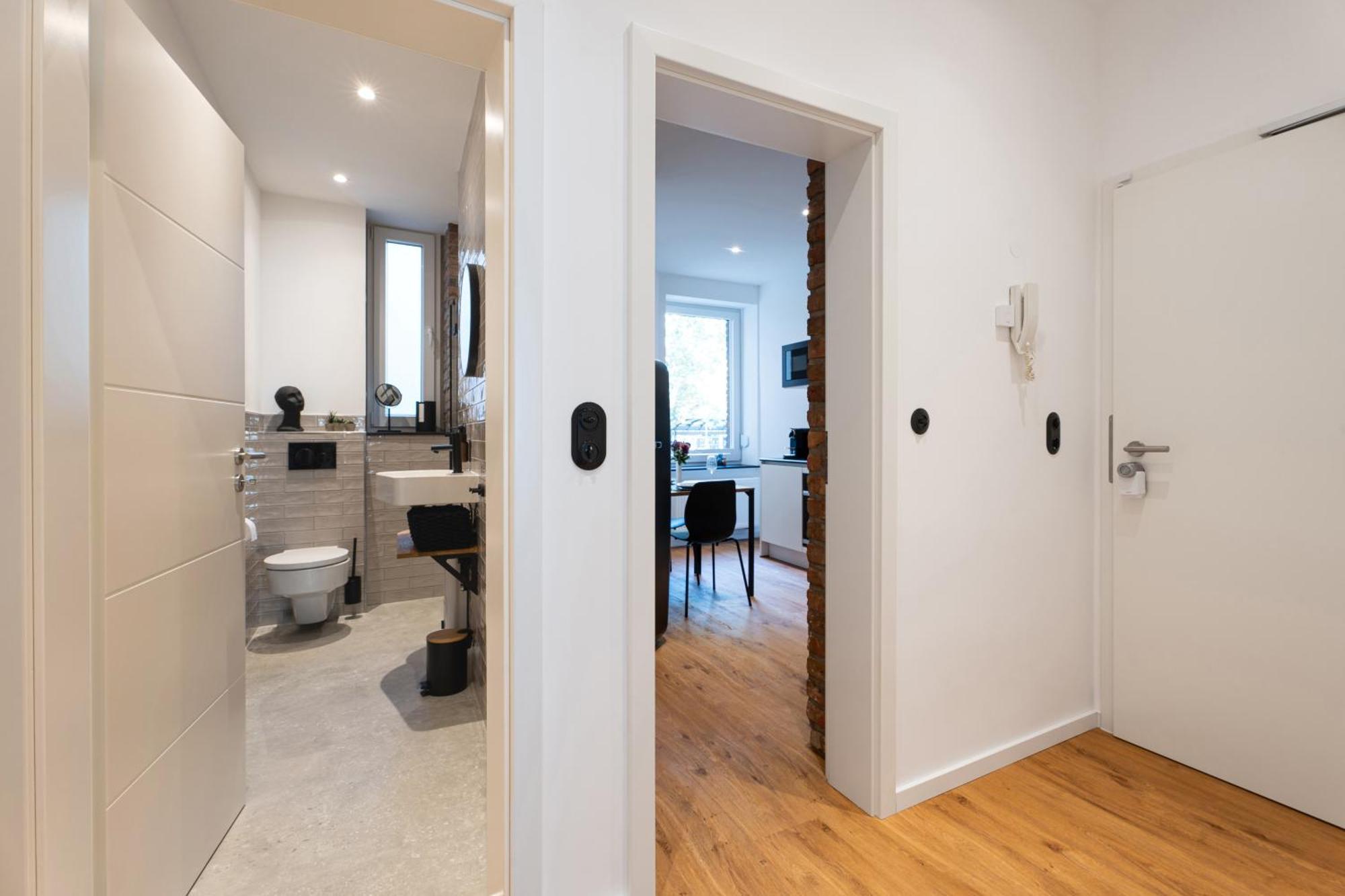 Hozo1-Exklusiv Apartment Der Roze Living Koblenz  Buitenkant foto